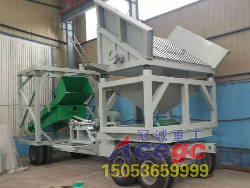 移動(dòng)沙金干選車(chē)